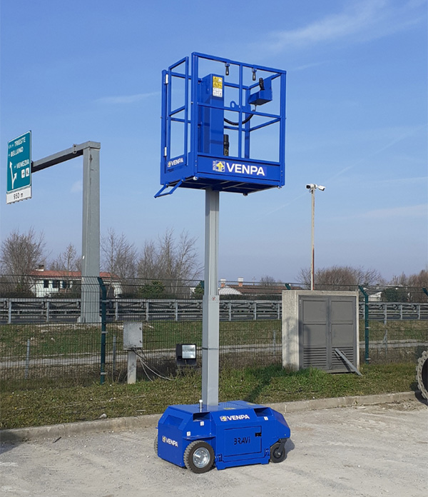 VERTICALE ELETTRICA 6 M